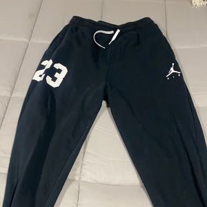 Black Jordan Sweatpants
